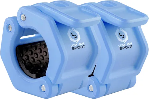 Miniatura 26 de Collar de barra deportiva Lock-Jaw de 1 pulgada, abrazadera de barra de liberación rápida de 1 pulgada o 0.984 in (naranja, 1 pulgada / 0.984 in)