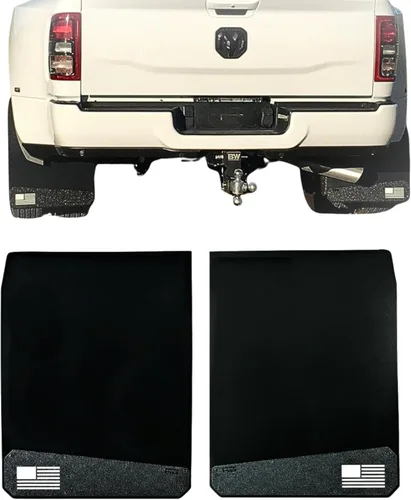 Miniatura 7 de REK GEN 'Merica Mud Flaps Dually (bandera negra)