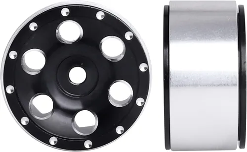 Miniatura 4 de 1.0 Beadlock Wheels 1" Micro llantas de rueda para todos 1/24 Escala Axial SCX24 RC Crawler Car Upgrades Accesorios