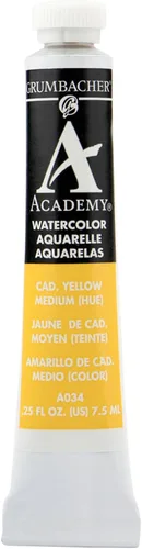 Miniatura 7 de Grumbacher Academy Pintura de acuarela, 0.3 fl oz/0.25 onzas, Siena cruda (A171)