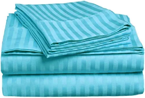 Miniatura 9 de Juego de sábanas de lujo para sofá cama individual, color negro, 100% algodón egipcio de 800 hilos, se adapta fácilmente a colchones de hasta 5