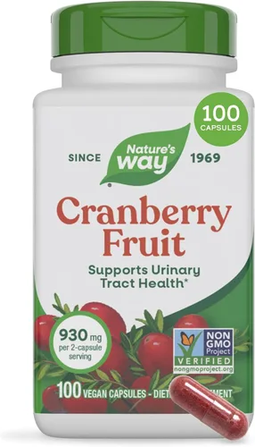 Nature's Way Arándano premium, apoyo para la salud del tracto urinario*, 100 cápsulas