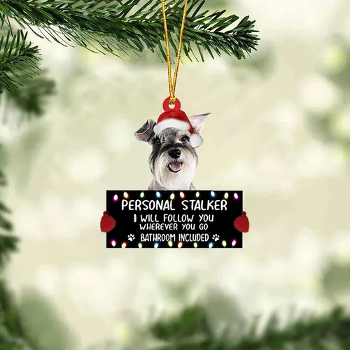 Miniatura 33 de Alaskan Malamute - Adorno colgante de coche para acechar personalmente, adorno de acrílico con nombre personalizado para perro, adorno de Navidad