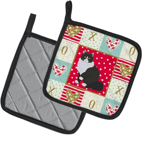 Miniatura 2 de Caroline's Treasures CK5788PTHD - Juego de soportes para ollas de cocina resistentes al calor, almohadillas calientes para horno para cocinar