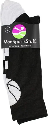 Miniatura 3 de Calcetines de baloncesto para niños, niñas, hombres, mujeres, calcetines atléticos, tallas para jóvenes y adultos, fabricados en los Estados Unidos