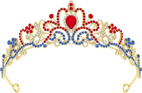Miniatura 21 de CIEHER - Tiaras y coronas para mujeres y niñas - Regalos de corona para novia, boda, graduación, cumpleaños y Navidad