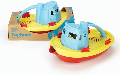 Miniatura 4 de Green Toys, Remolcador, azul