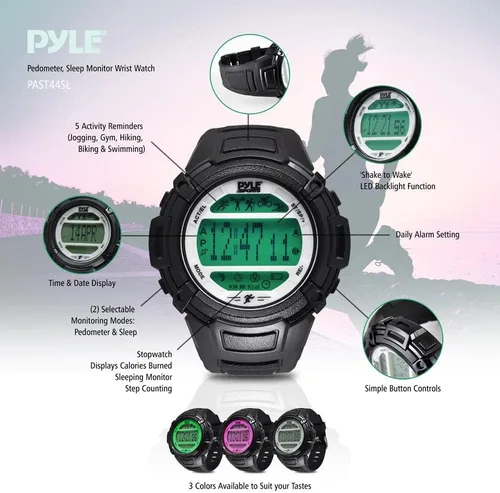Miniatura 5 de Pyle Pyle PAST44SL - Reloj de pulsera deportivo digital multifunción – Smart Fit Classic para hombres y mujeres, deporte, correr, entrenamiento