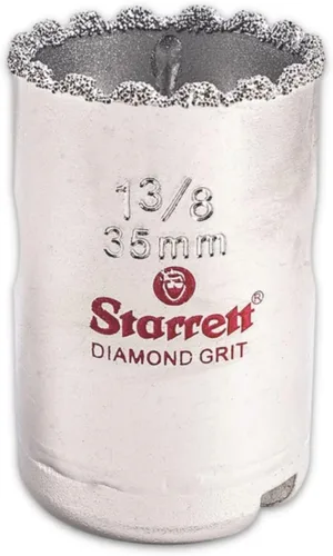 Miniatura 31 de Starrett KD0100-N - Holesaw de grano de diamante de 1 pulgada