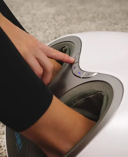 Miniatura 8 de Aurora Health & Beauty Masajeador de pies de compresión de aire Shiatsu con terapia de calor