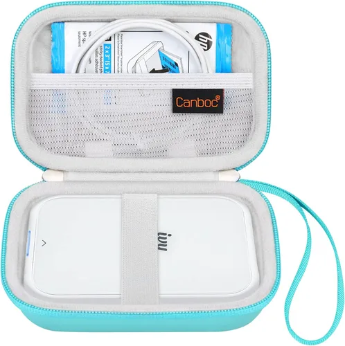 Miniatura 14 de Canboc Estuche rígido para Canon Ivy 2 Mini impresora fotográfica móvil inalámbrica Bluetooth impresora de cámara instantánea, bolsa de malla