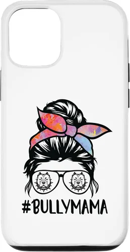 Miniatura 28 de American Bully Mom Messy Bun Hair Glasses, Bully Mama Case for iPhone 16