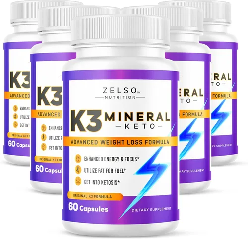 Miniatura 10 de Zelso Nutrition - Paquete de 2 píldoras minerales K3 Spark, fórmula avanzada de píldoras K3Spark para hombres y mujeres, suministro de 60 días