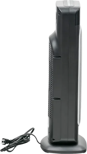 Miniatura 5 de Comfort Zone Calentador eléctrico de torre digital oscilante de 24 pulgadas con control remoto de función completa, termostato ajustable