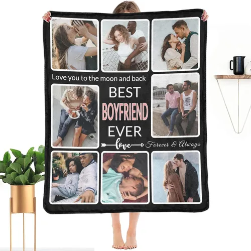 Miniatura 14 de Regalos para Tías Manta Personalizada con Foto, Haz una Manta Personalizada para Tías con Imagen Recuerdos Personalizados Souvenir Manta de Las