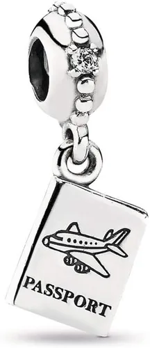 Encantos para pulseras Pandora de la Torre Eiffel París, pasaporte, foto foto foto foto foto fotógrafo