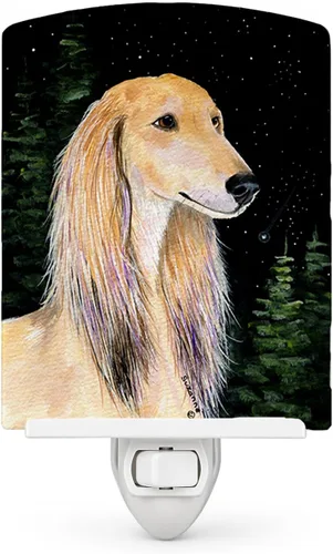 Miniatura 51 de Tesoros de la Caroline Noche estrellada Chihuahua Luz, 6" x 4," Multicolor Chihuahua 08