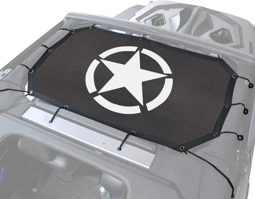 Miniatura 11 de Sombrilla para 2007-2018 Jeep Wrangler JK JKU de 2 puertas y 4 puertas frontales, malla para parasol, JK, JK Unlimited, Sport, Sport S, Sahara