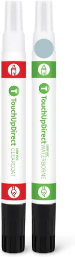 Miniatura 275 de TouchUpDirect NH-578 Taffeta White compatible con Pintura de retoque Honda Exact Match en aerosol - Kit esencial Tafetán Blanco
