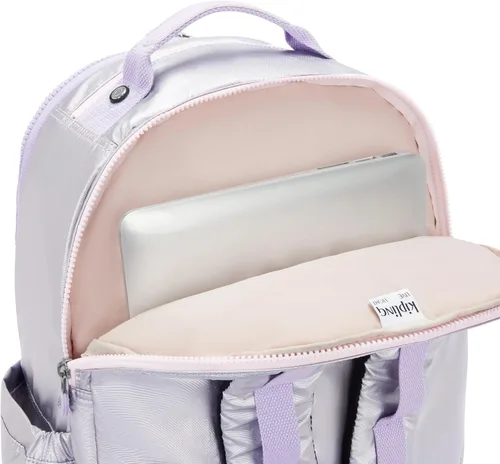 Miniatura 6 de Kipling Seoul - Mochila para portátil de 17 pulgadas para mujer, extra grande, duradera, espaciosa con correas acolchadas para el hombro, funda