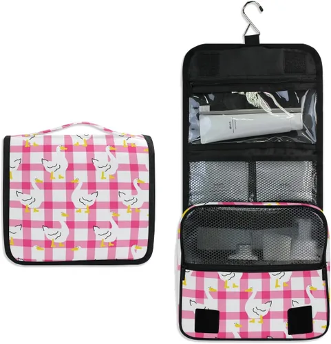 Miniatura 22 de senya Kit de neceser de viaje colgante, estuche de maquillaje, organizador de cosméticos para hombres y mujeres