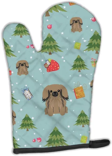 Miniatura 98 de Caroline's Treasures BB2732OVMT Dog House Collection Border Collie - Guante de horno grueso resistente al calor para sartenes calientes y horno