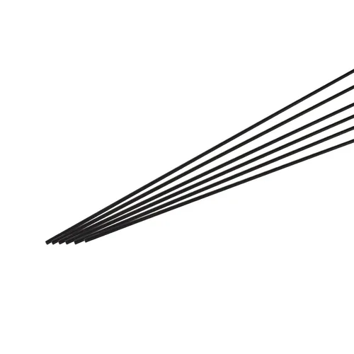 Miniatura 28 de MECCANIXITY Varilla de fibra de carbono, 0.020 in x 5.906 in para coche RC avión, herramienta de bricolaje, tubo de ala de brazo cuadricóptero