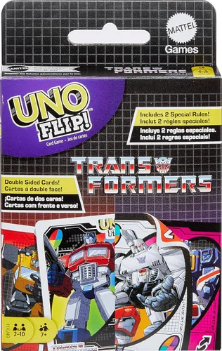 Miniatura 7 de Mattel Games UNO Teenage Mutant Ninja Turtles Mutant Mayhem Juego de cartas para niños y noches familiares, fiestas, viajes, camping y más