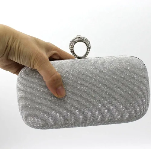 Miniatura 3 de Shiratori - Bolso de noche con forma de almohada para mujer