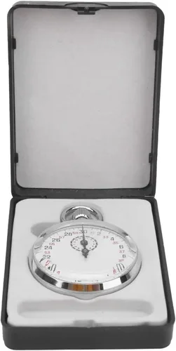 Miniatura 2 de J12001 Cronómetro mecánico redondo - Temporizador de cronógrafo deportivo para correr y enseñar física