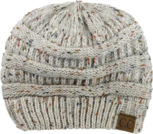 Miniatura 275 de C.C Trendy Warm Chunky Soft Stretch Cable Knit Beanie