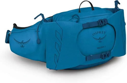 Miniatura 15 de Osprey Talon 6L Men's Lumbar Hiking Waist Pack - Fanny Pack with Water Bottle Holders Negro/Gris Carbón