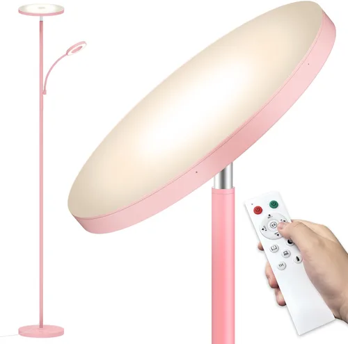 Miniatura 10 de marctronic Lámpara de pie, mejorada de 42W 4000LM, lámpara de pie LED súper brillante para sala de estar, dormitorio, lámparas de pie de lectura