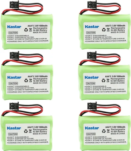 Miniatura 7 de Kastar Paquete de 1 batería de repuesto para Uniden BT-1001 BT1001 BT-1004 BT1004 BT-909 BT909 BBTY0483001 BBTY0507001 BBTY0566001 BBTY0616001
