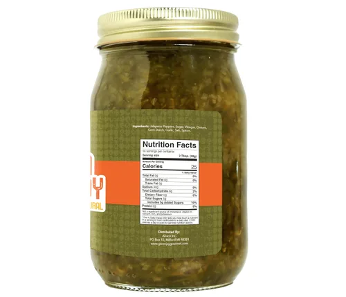 Miniatura 2 de Green Jay Gourmet Relish - Cajun Candy Relish - Dulce y picante condimento de jalapeño confitado y para untar - Hecho en Estados Unidos - Para