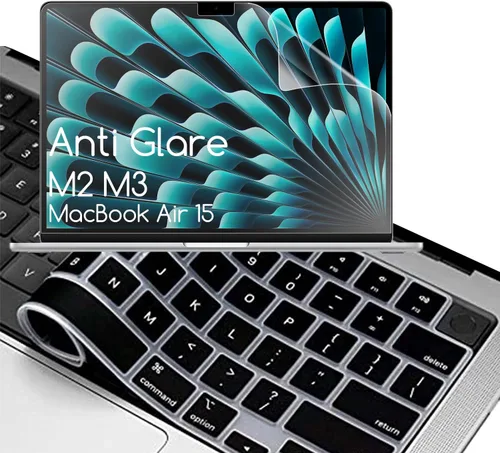 Miniatura 9 de KEANBOLL Paquete de 2 protectores de pantalla mate antirreflejos para Apple MacBook Pro de 15 pulgadas Retina Display 2012-2015 (modelo: A1398)