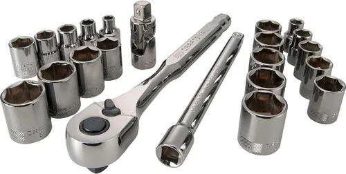 CRAFTSMAN CMMT12029 - Juego de herramientas mecánicas, accionamiento de 3/8", SAE/métrico, 22 piezas