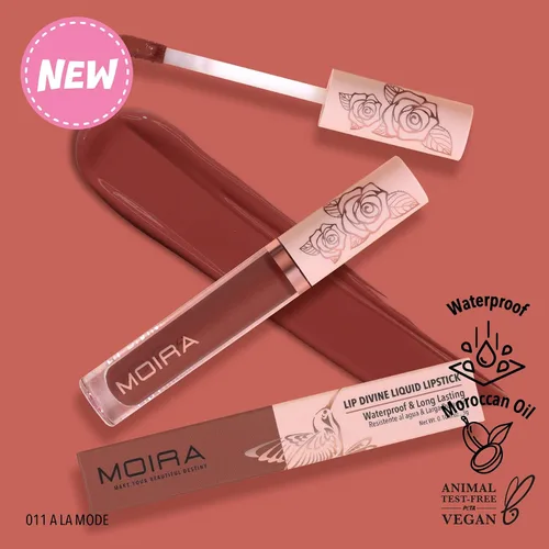 Miniatura 3 de Lip Divine Liquid Lipstick (011, A La Mode)