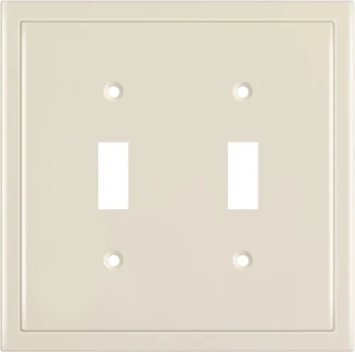 Miniatura 24 de Henne Bery Placa decorativa de pared con borde moderno, tapa de tomacorriente para cubrir enchufe, aleación de zinc maciza duradera