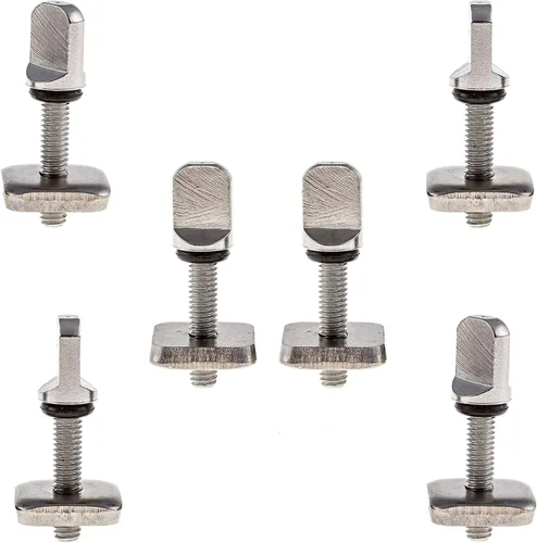 Miniatura 6 de Ninguna herramienta tornillo de mariposa universal de acero inoxidable para Longboard y SUP