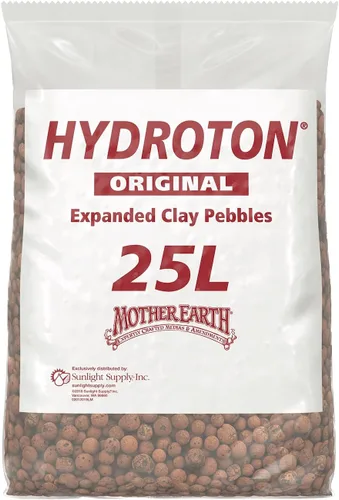 Miniatura 10 de Hydroton Original Clay Pebbles - 10 litros Agregado de arcilla expandida ligero fabricado en Alemania