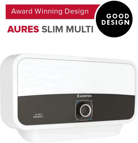 Miniatura 3 de Ariston Aures Slim Multi 3.5kW 110-Volt 0.59 GPM Punto de Uso Calentador de agua eléctrico sin tanque