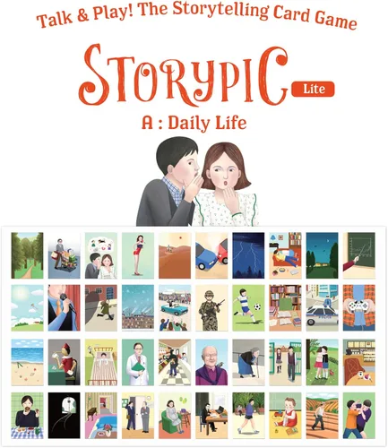 Miniatura 4 de Storypic] Storypic Lite, tarjetas de narración, herramienta para crear historias agradables, versatilidad de uso, tarjetas de alfabetización