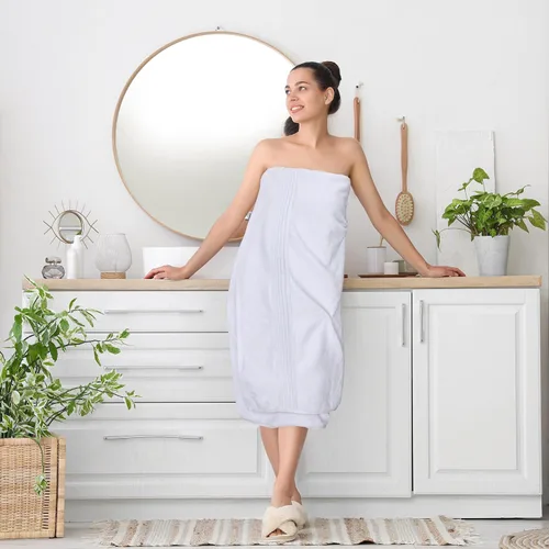 Miniatura 7 de Utopia Towels Paquete de 2 toallas de baño, 35 x 70 pulgadas, toallas de ducha extra grandes, 100% algodón hilado en anillo, suave y absorbente