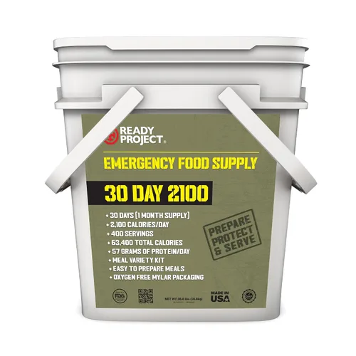 Miniatura 3 de Ready Project® 30D 2100 (suministro de alimentos de emergencia para 400 porciones)
