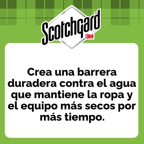 Miniatura 6 de Scotchgard Aerosol de tela con escudo de agua para exteriores, repelente al agua para primavera y verano, equipo de exterior y muebles de patio
