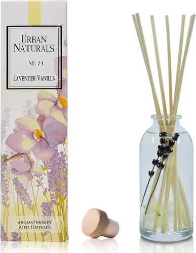 Miniatura 44 de Urban Naturals Amber & Lavender - Juego de difusor con varillas aromáticas Colección de aromaterapia (Awaken + Renew) Mind & Body Ambientador