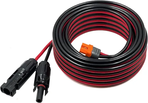 Miniatura 12 de Cable de carga solar, conector solar a XT60i, conector adaptador de conexión de panel solar, cable de extensión XT60i-F, cable de extensión de 12