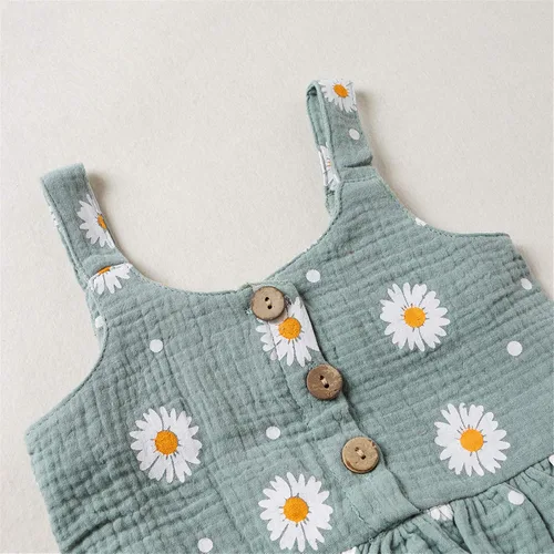 Miniatura 4 de Conjunto de ropa de verano para bebés y niñas pequeñas
