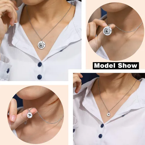 Miniatura 3 de Juego de collar para madre e hija para 23 regalos del día de la madre para mamá e hija